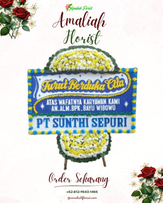 Papan Bunga Duka di Ki