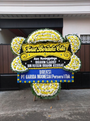 Papan Bunga Duka di Ki