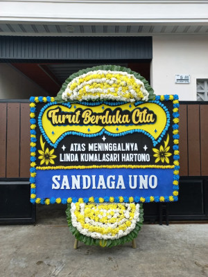 Papan Bunga Duka di Ki